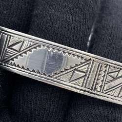 Hermes Bracelet Touareg SV925 Silver Size T5 A Stamp HERMES Bangle