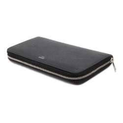 Celine Long Wallet Large Zipped Round Leather 10B553BEL CELINE Black WALLET