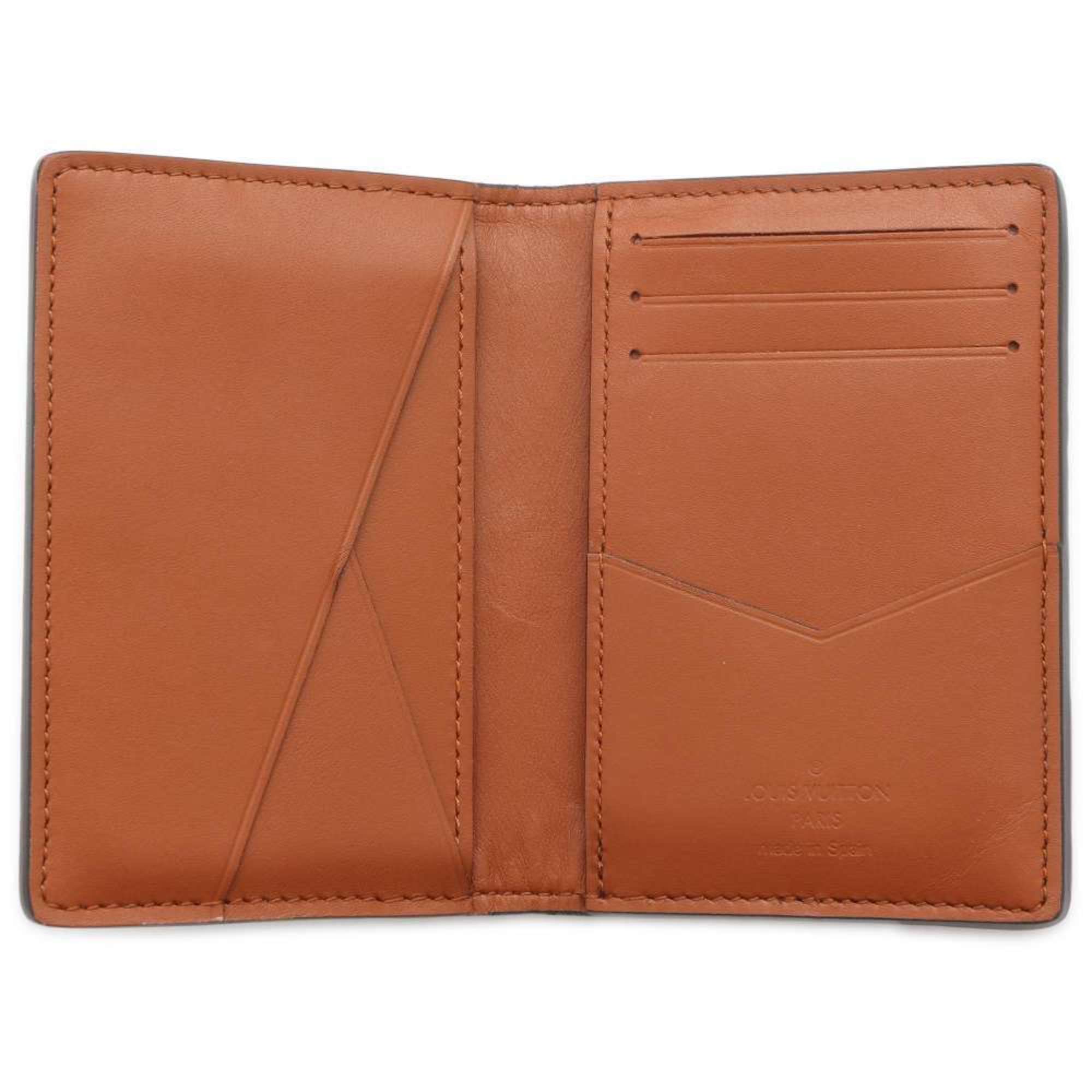 Louis Vuitton Business Card Holder/Card Case Organizer de Poche Taurillon Leather M81779 Holder Pass LOUIS VUITTON CARD