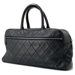 Chanel handbag, Matelasse, Caviar skin, A15685, CHANEL bag, Boston black, Matelasse Chanel, women's,