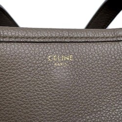 Celine Handbag Small Fold Cabas Leather 194073CR7 CELINE 2way Shoulder Bag Women's