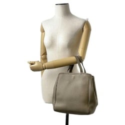 Celine Handbag Small Fold Cabas Leather 194073CR7 CELINE 2way Shoulder Bag Women's