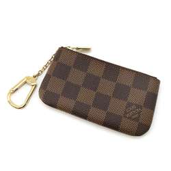 Louis Vuitton Wallets and Coin Cases Damier Ebene Pochette Cle N62658 LOUIS VUITTON Purse