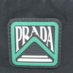 Prada 2VZ030 Men,Women Nylon,Leather Backpack Black