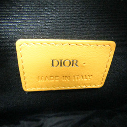 Christian Dior OBLIQUE D-TOUCH Vertical Nano Pouch 2ESBC271YSE Women's Leather,Jacquard Pouch,Shoulder Bag Yellow