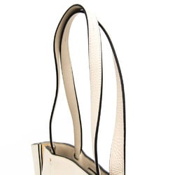 Chloé Milo Women's Leather Tote Bag Off-white