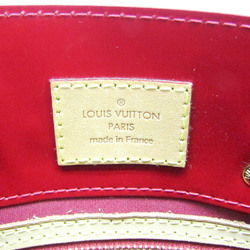 Louis Vuitton Monogram Vernis Reade PM M91990 Women's Handbag Pomme D'amour