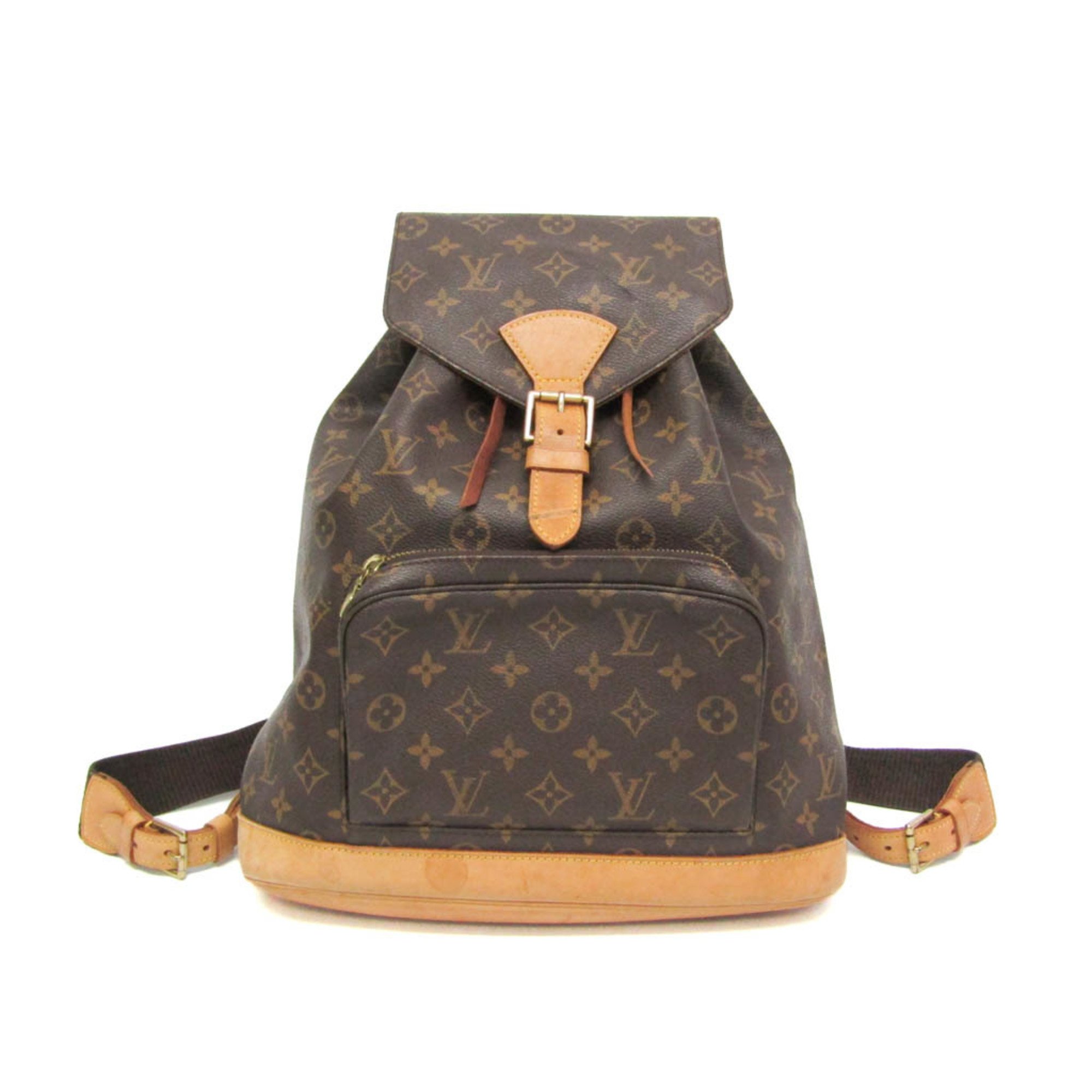 Louis Vuitton Monogram Montsouris GM M51135 Women's Backpack Monogram