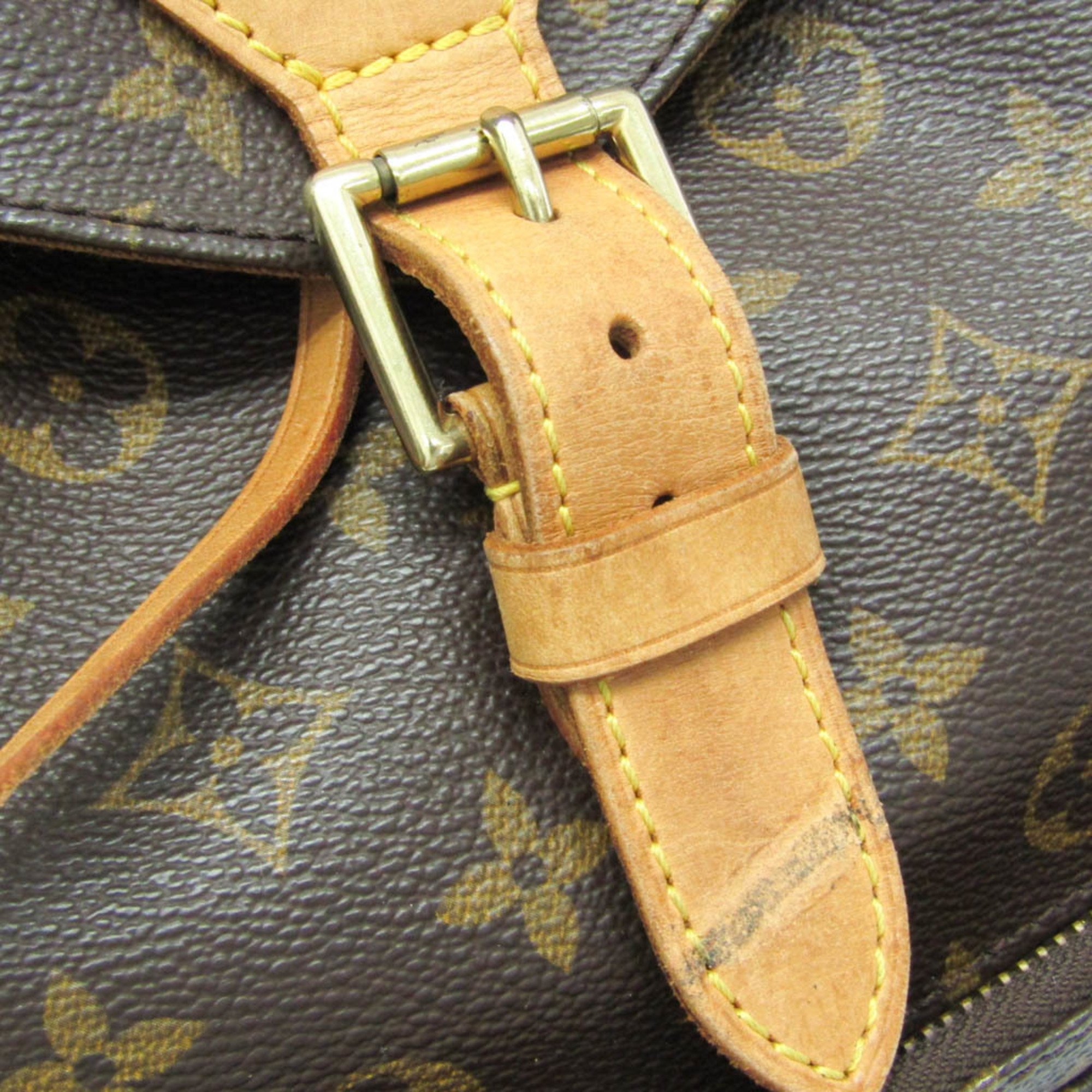 Louis Vuitton Monogram Montsouris GM M51135 Women's Backpack Monogram