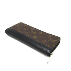 Louis Vuitton Monogram Macassar Zippy Wallet Vertical M60109 Men's Monogram,Leather Long Wallet (bi-fold) Monogram Macassar