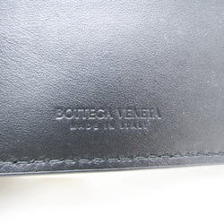 Bottega Veneta Intrecciato 193642 Men,Women  Lambskin Wallet (bi-fold) Black