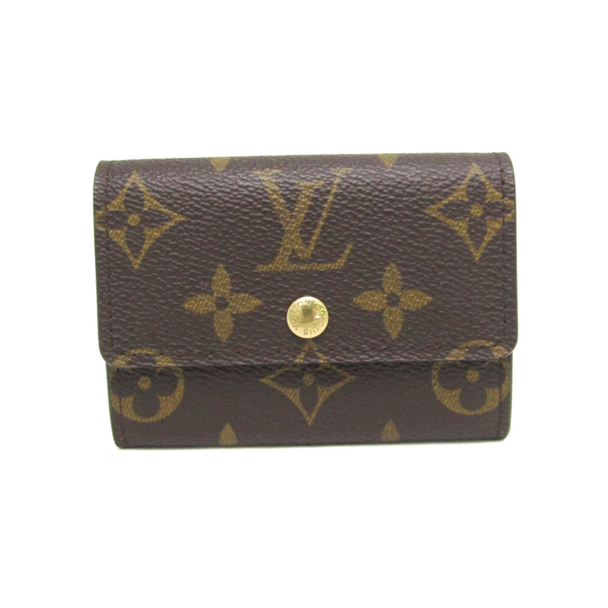 Louis Vuitton Monogram Plat Coin Purse N61930 Men,Women Monogram Coin Purse/coin Case Monogram