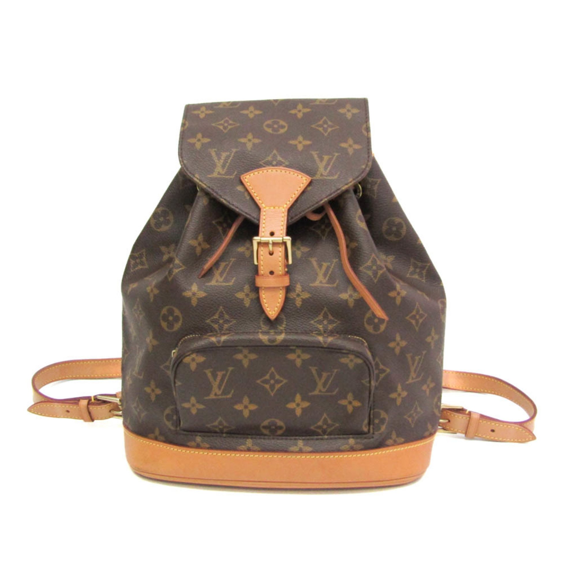 Louis Vuitton Monogram Montsouris MM M51136 Women's Backpack Monogram