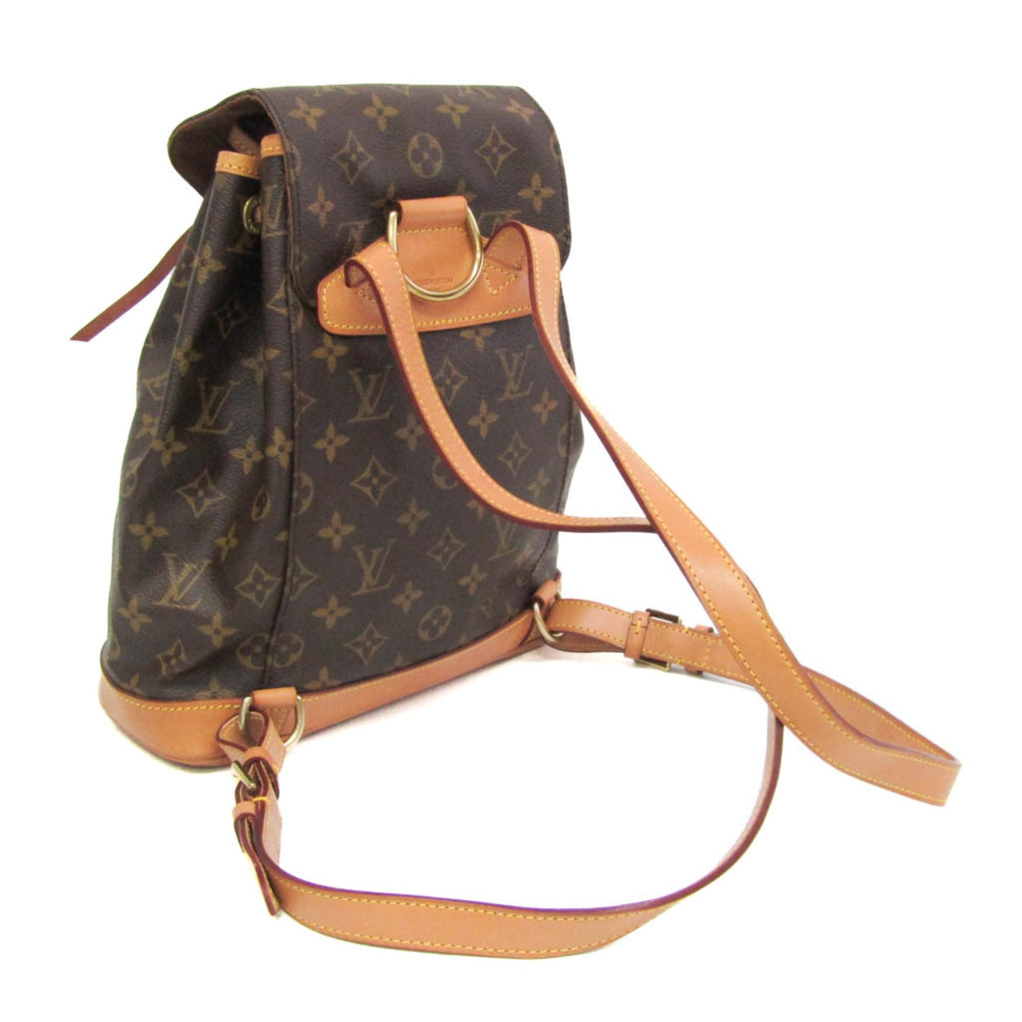 Louis Vuitton Monogram Montsouris MM M51136 Women's Backpack Monogram