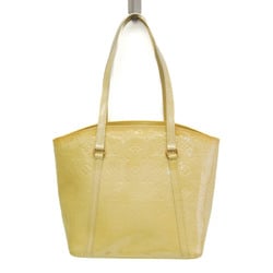 Louis Vuitton Monogram Vernis M91743 Women's Tote Bag Blanc Corail