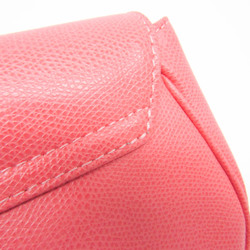 Furla Ribbon Chain Women's Leather Shoulder Bag Salmon Pink