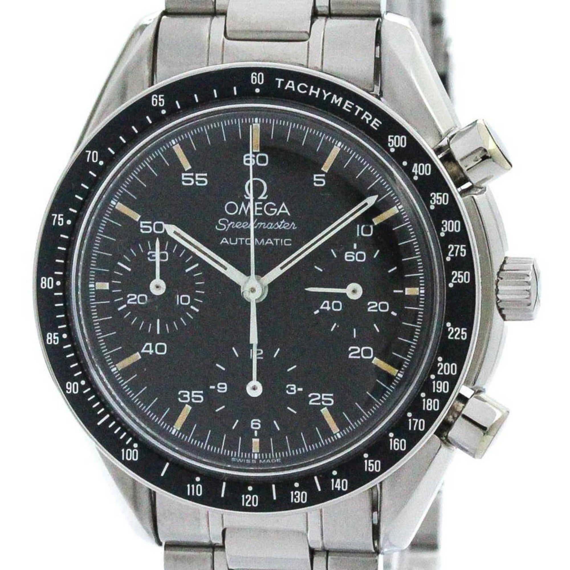 Polished OMEGA Speedmaster Automatic Steel Mens Watch 3510.50 BF575187