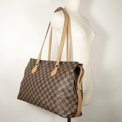 Louis Vuitton LOUIS VUITTON Columbine Tote Bag N99037 Damier Canvas 1996 Brown AS1916 Double Women's R171224016