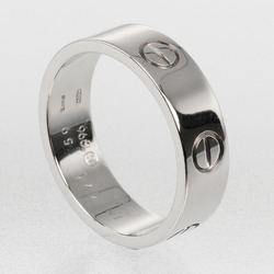 Cartier Love size 19 ring, K18WG white gold, approx. 8.53g