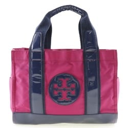 Tory Burch Tote Bag Nylon Pink/Navy Women's M161324009