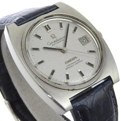 OMEGA Constellation Watch Chronometer cal.1001 Stainless Steel x Embossed Leather Automatic Silver Dial Men's S120924440