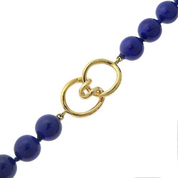 Tiffany & Co. Seagull Necklace, Lapis Lazuli x 18K Yellow Gold, Blue, Approx. 43.6g, Seagull, Women's