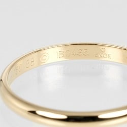 Cartier 1895 Wedding Ring, Size 18, K18YG Yellow Gold, Approx. 2.31g