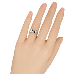 Cartier 2C size 6 ring, K18WG white gold, approx. 6.84g