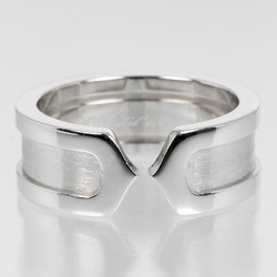 Cartier 2C size 6 ring, K18WG white gold, approx. 6.84g