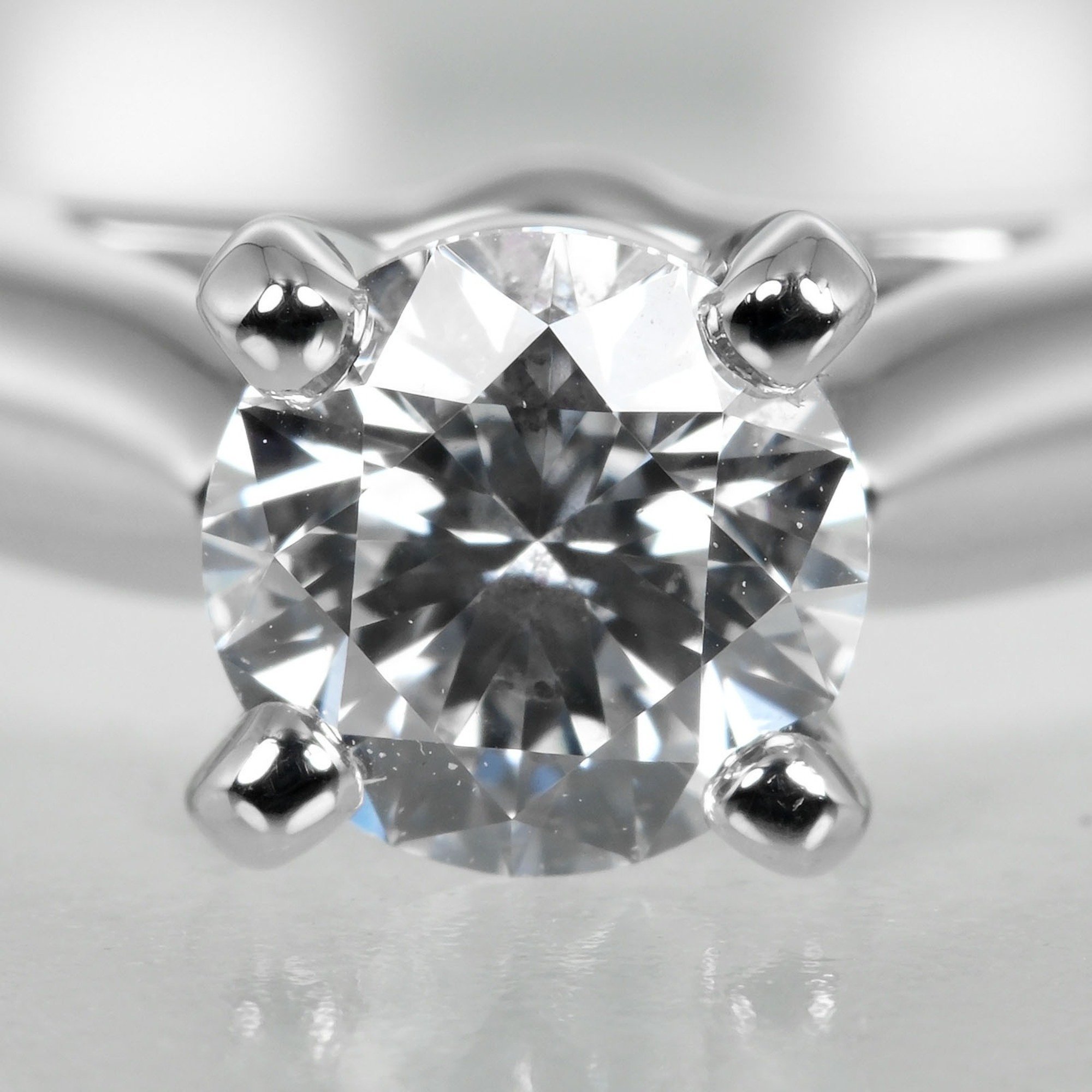 Cartier 1895 Solitaire Ring Size 7 0.25ct VVS1/D/3EX Pt950 Platinum Diamond Approx. 3.29g