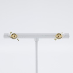 Tiffany & Co. Kiss Earrings Paloma Picasso K18 Yellow Gold Approx. 0.8 oz (2.4 g) for Women