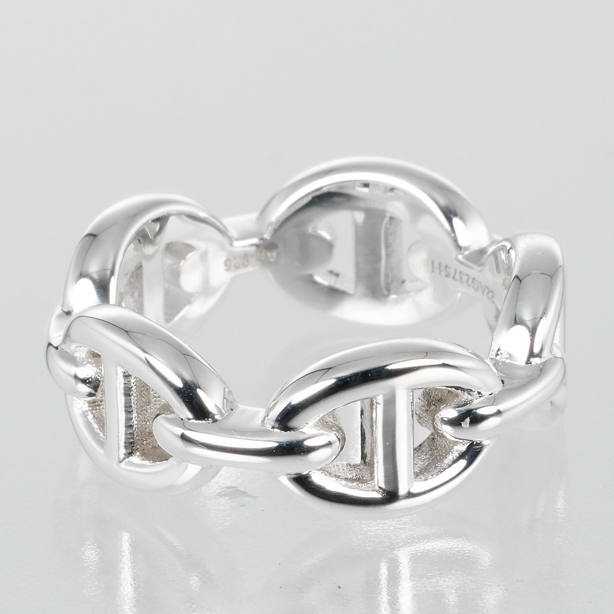 Hermes Chaine d'Ancre Anchaîne size 7 ring, 925 silver, approx. 5.29g