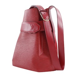 Louis Vuitton Sack de Paul Shoulder Bag M80207 Epi Leather Castilian Red 1997 VI0917 A5 Snap Button Women's R171224010