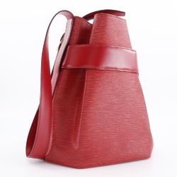 Louis Vuitton Sack de Paul Shoulder Bag M80207 Epi Leather Castilian Red 1997 VI0917 A5 Snap Button Women's R171224010