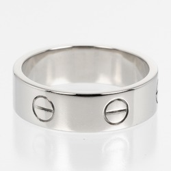 Cartier Love size 17 ring, K18WG white gold, approx. 8.3g