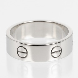 Cartier Love size 17 ring, K18WG white gold, approx. 8.3g