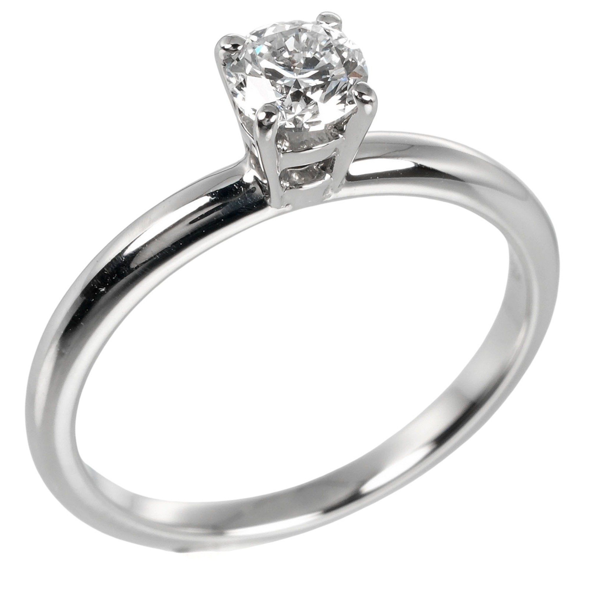 BVLGARI Roma Amor size 5 ring, 0.30ct, VS1/H/2EX/VG, Pt950 platinum, diamond, approx. 2.4g