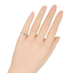 BVLGARI Roma Amor size 5 ring, 0.30ct, VS1/H/2EX/VG, Pt950 platinum, diamond, approx. 2.4g