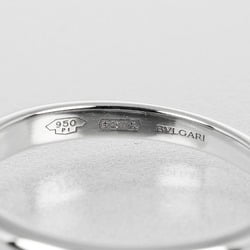 BVLGARI Roma Amor size 5 ring, 0.30ct, VS1/H/2EX/VG, Pt950 platinum, diamond, approx. 2.4g