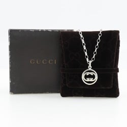 Gucci Doppia G Necklace Double Silver 925 Approx. 14.4g Unisex