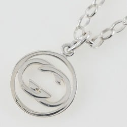 Gucci Doppia G Necklace Double Silver 925 Approx. 14.4g Unisex