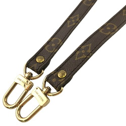 LOUIS VUITTON Monogram shoulder strap with pads, brown, unisex