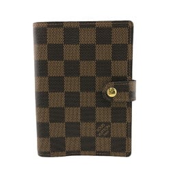 LOUIS VUITTON R20700 Agenda PM Damier Notebook Cover Brown Unisex