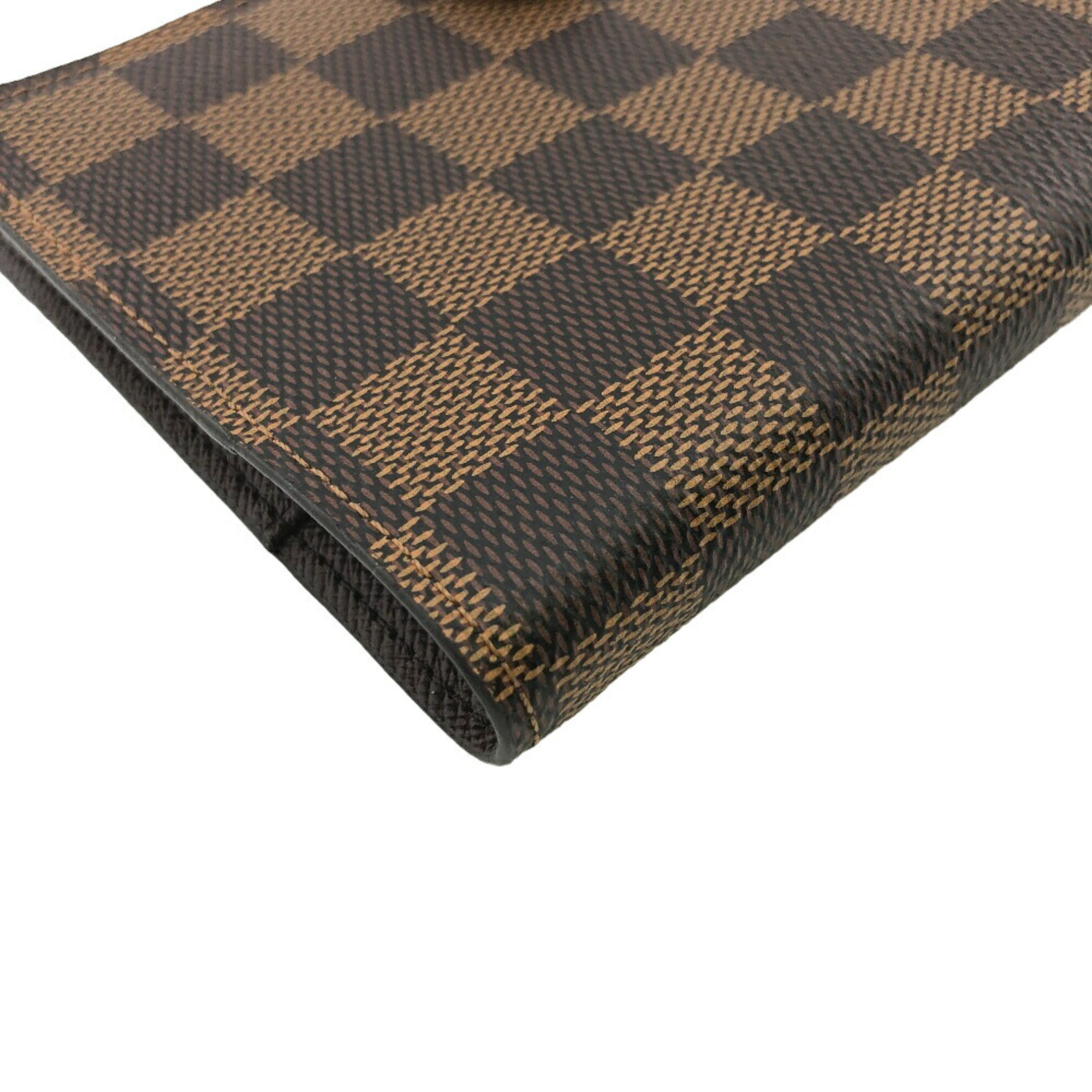 LOUIS VUITTON R20700 Agenda PM Damier Notebook Cover Brown Unisex