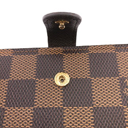 LOUIS VUITTON R20700 Agenda PM Damier Notebook Cover Brown Unisex