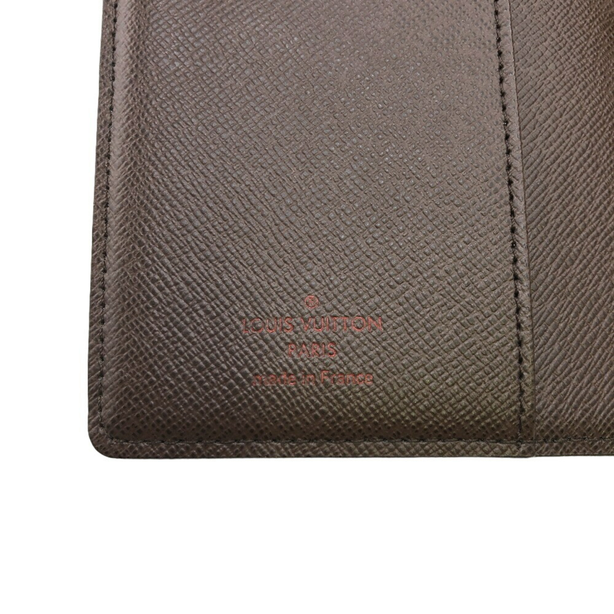 LOUIS VUITTON R20700 Agenda PM Damier Notebook Cover Brown Unisex