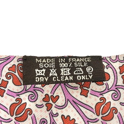 HERMES Maxi Twilly Cut Scarf Muffler Purple Women's