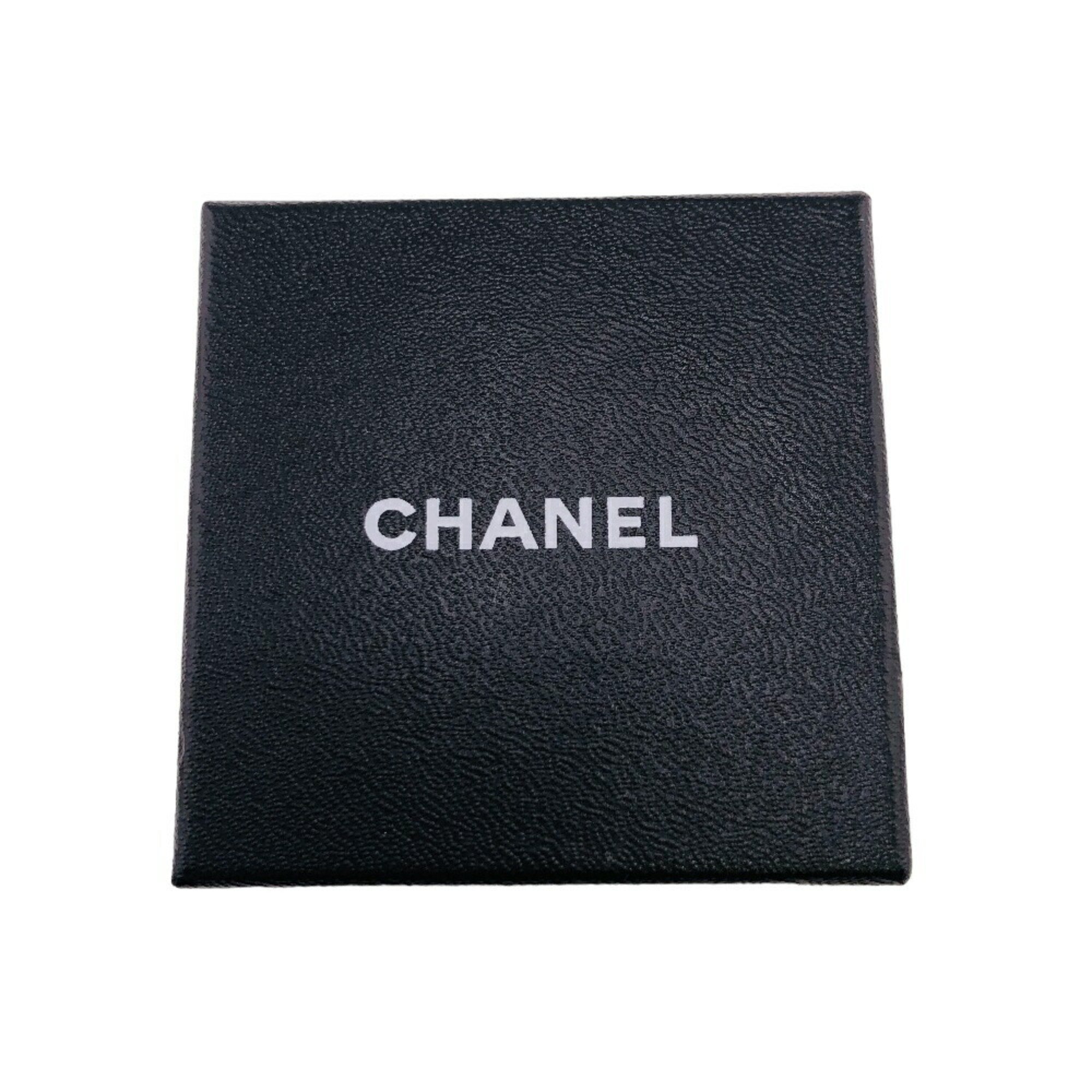 CHANEL 96A Coco Mark Earrings Gold Women's