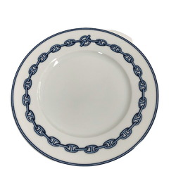 HERMES Hermes Chaine d'Ancre Large Plate Set White Unisex