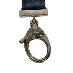 CHANEL Chanel Neck Strap Coco Mark Accessory Navy Women's